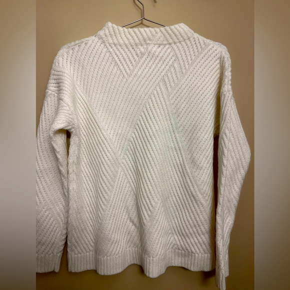 Mango casual white sweater - Picture 1 of 2